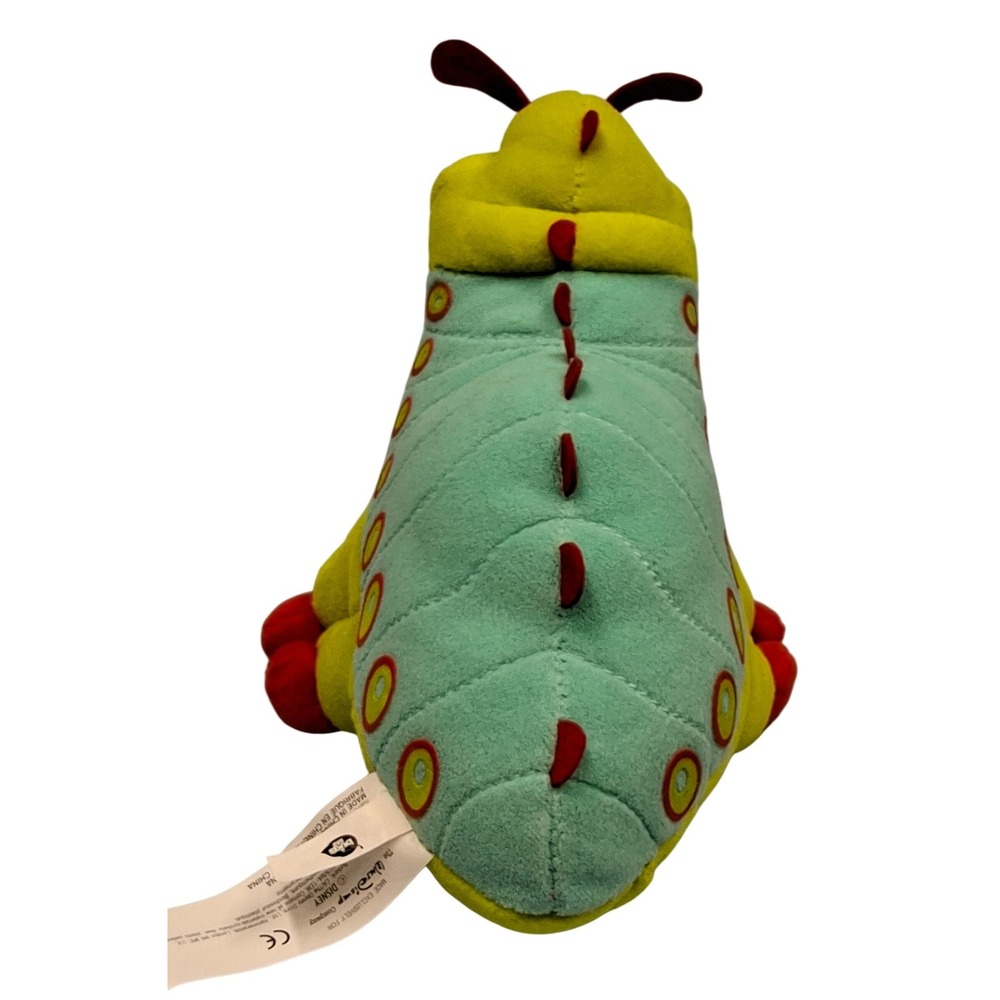 Vintage Walt Disney Pixar A Bugs Life Heimlich Caterpillar 8" Bean Bag Plush - Picture 8 of 9